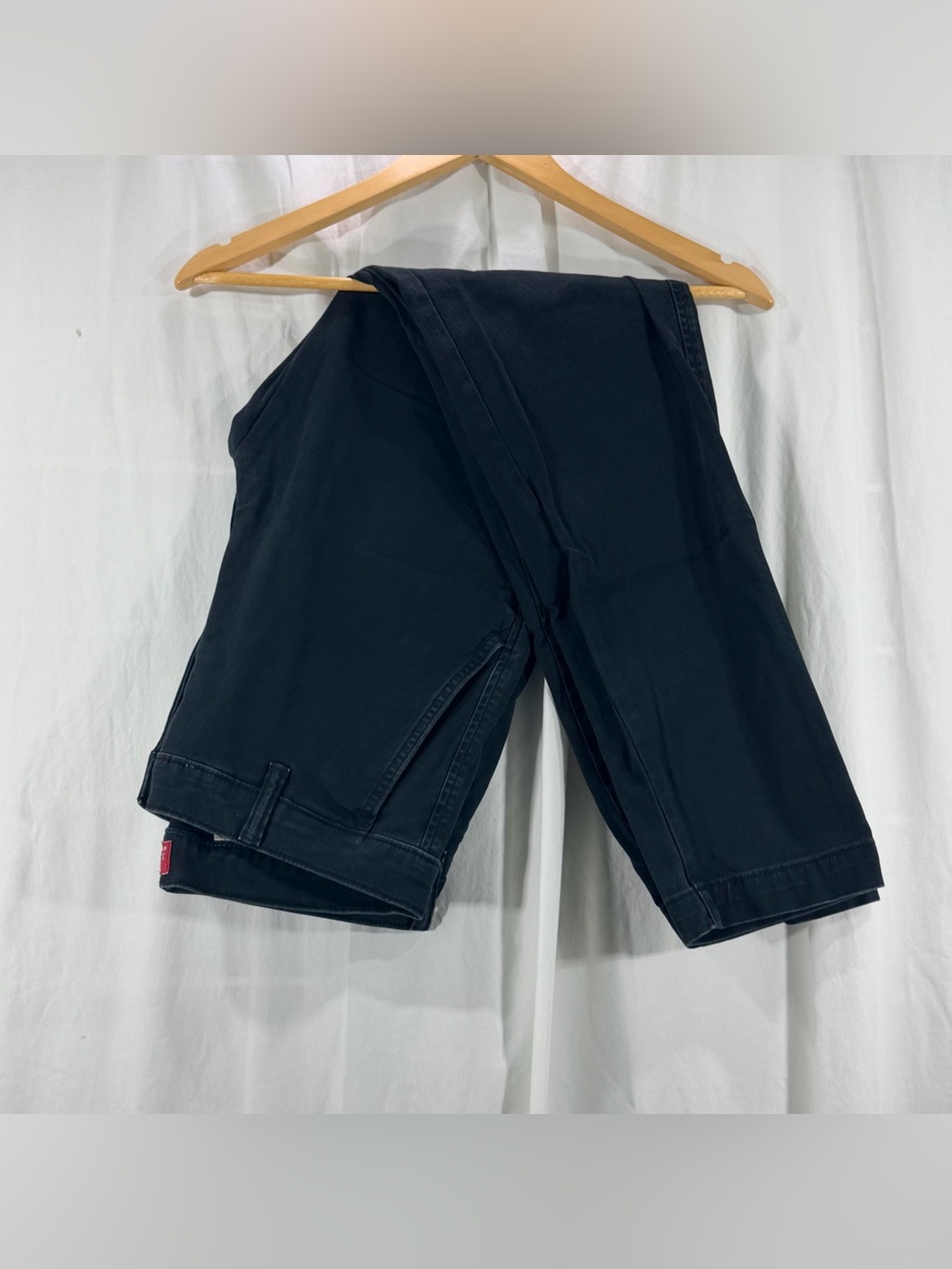 Men's Black Chino Pants - Classic Straight Fit
